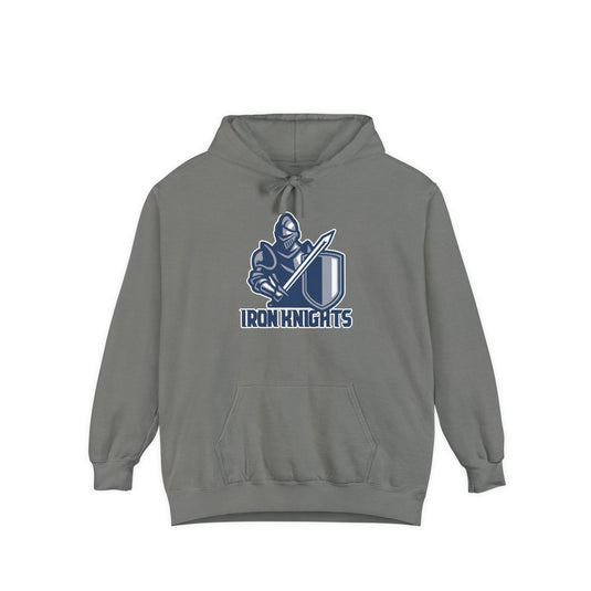 Iron Knights Premium Adult Unisex Hooded Sweatshirt W/Knight Logo Only