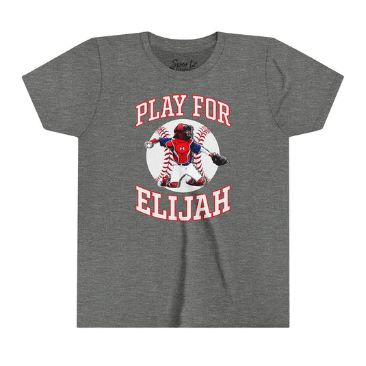 Play for Elijah Youth Basic T-Shirt