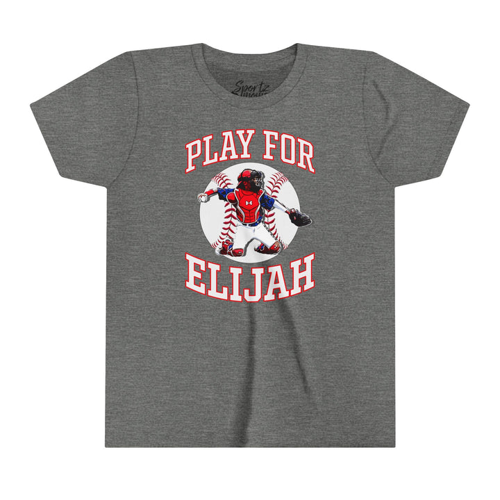 Play for Elijah Youth T-Shirt
