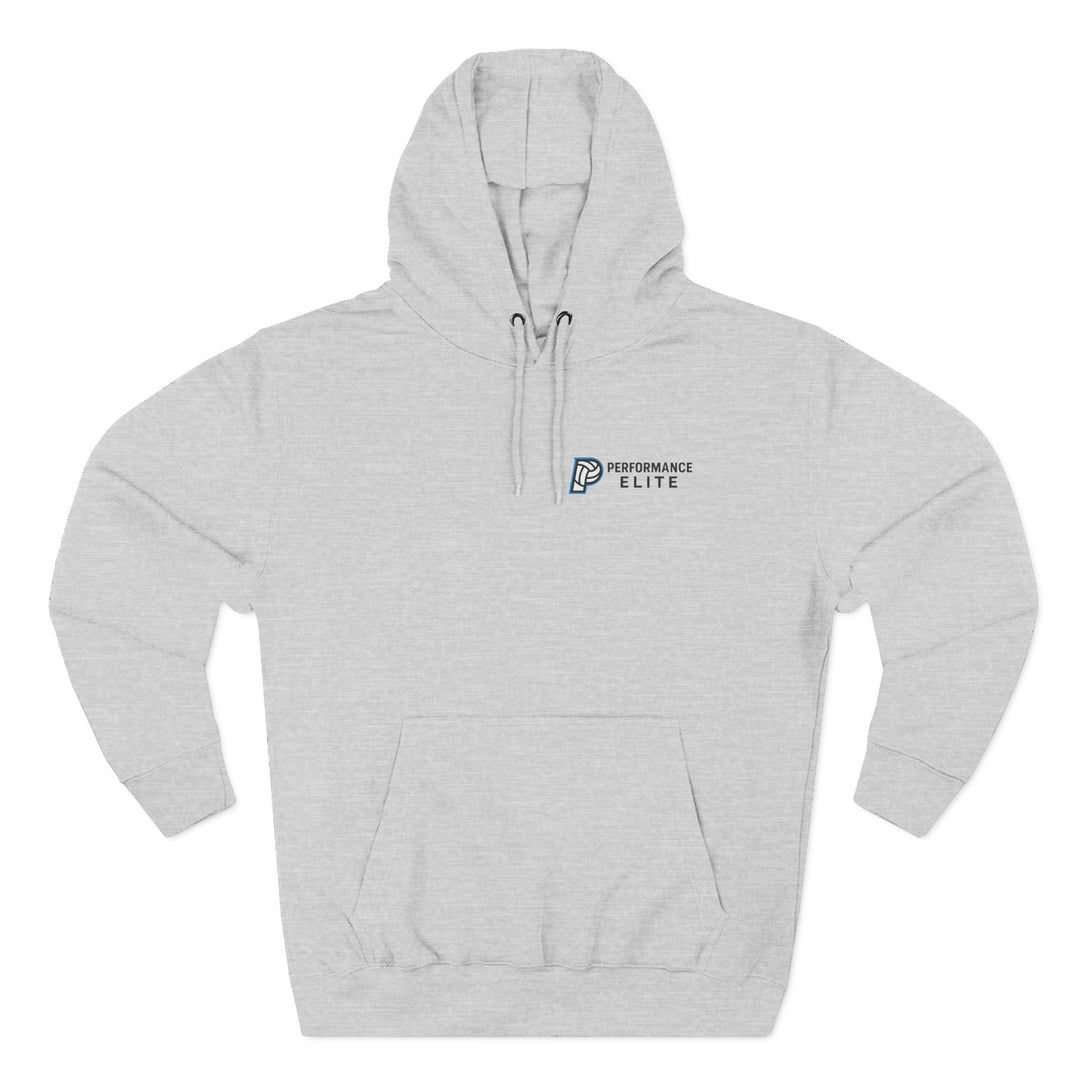Performance Elite Unisex Adult Mid-Level Hooded Sweatshirt w/Front & Back Logo
