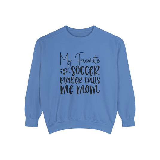 My Favorite Soccer Player Adult Unisex Premium Crewneck Sweatshirt