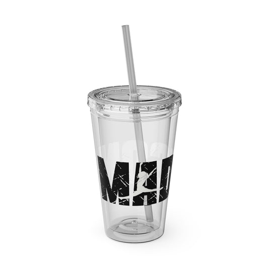 Dance 16 oz Sunsplash Tumbler with Straw w/Custom Name