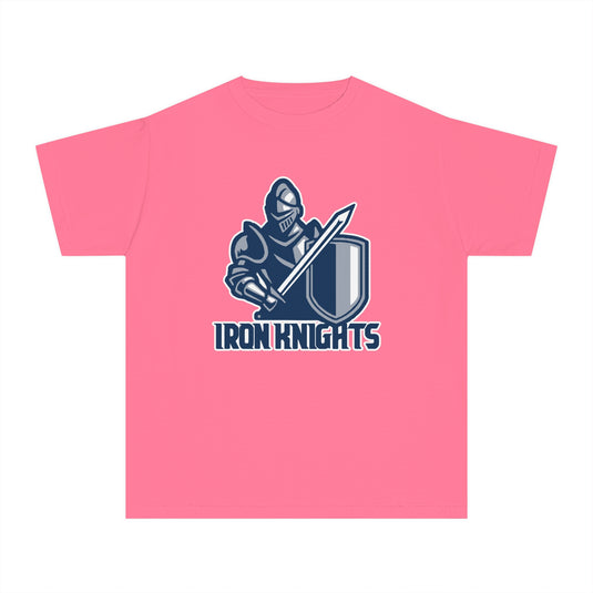 Iron Knights Youth Premium Tshirt - w/Knight Logo Only