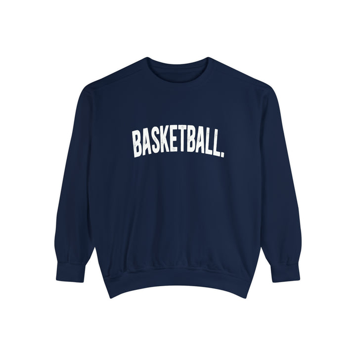Rustic Design Basketball Adult Unisex Premium Crewneck Sweatshirt