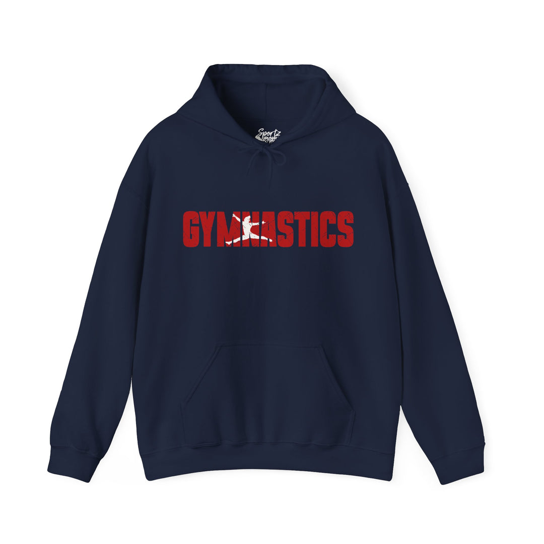 Gymnastics Adult Unisex Hooded Sweatshirt