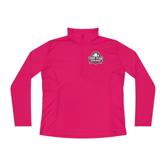 Women's Long Sleeve Quarter-Zip Pullover