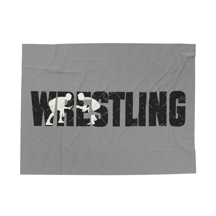 Wrestling Plush Blanket