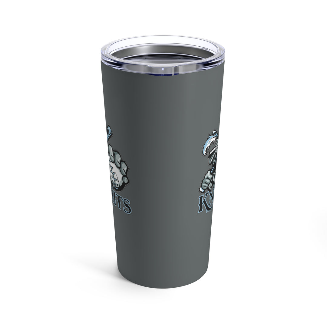Knights Dark Grey Tumbler 20oz