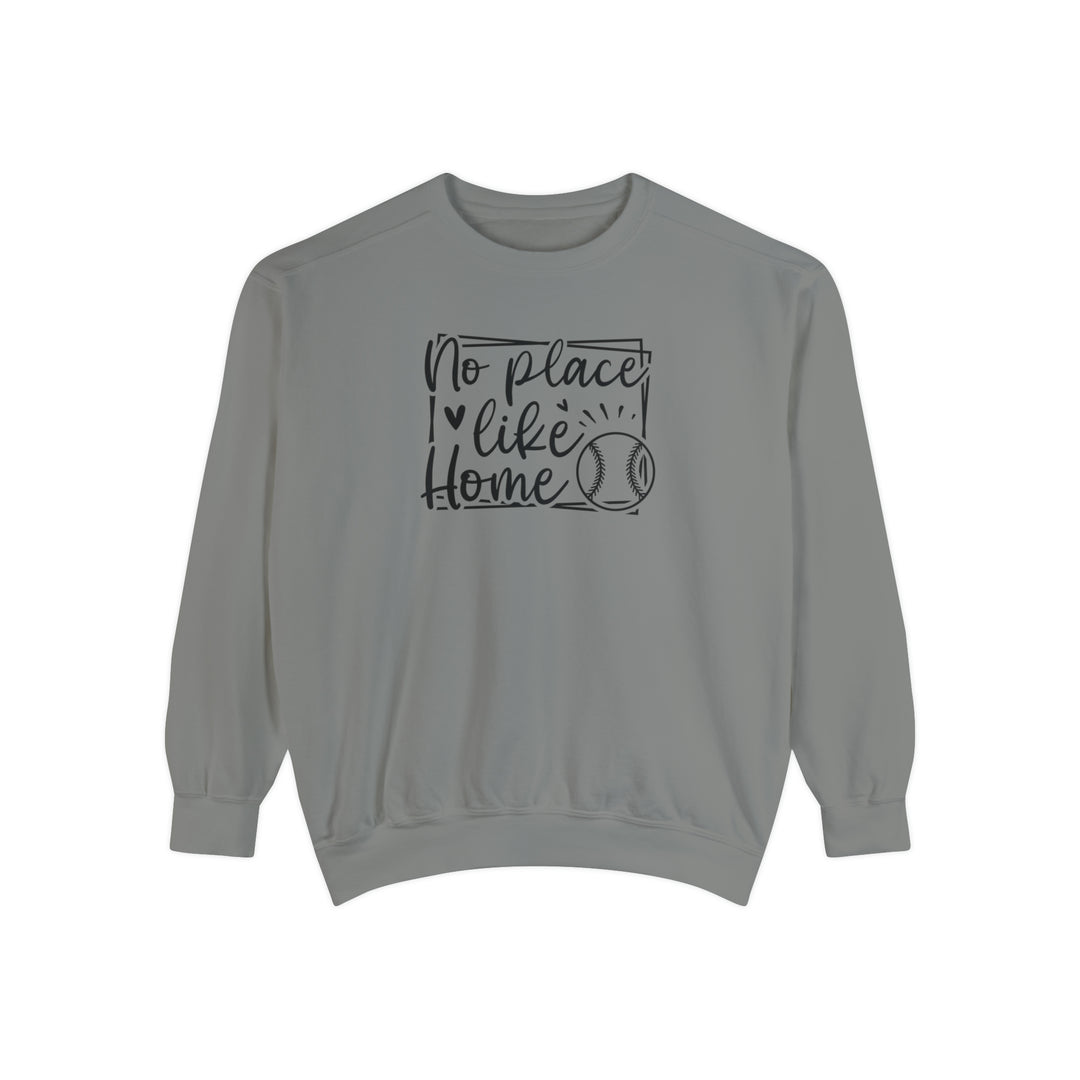 No Place Like Home Baseball Adult Unisex Premium Crewneck Sweatshirt