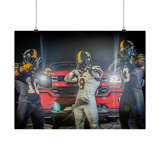 Offside Sports Photography Matte Horizontal Posters