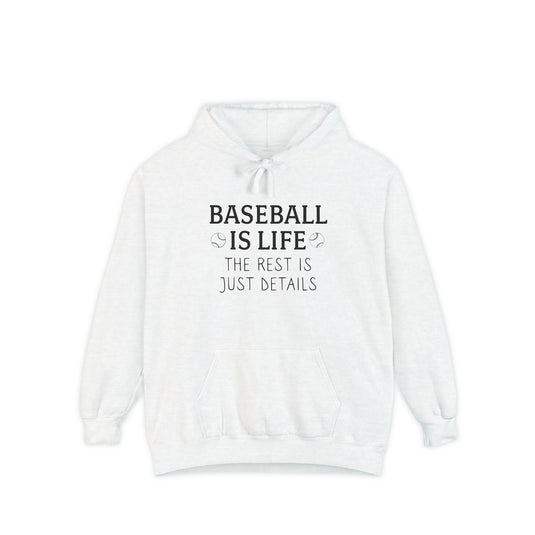 Baseball is Life Adult Unisex Premium Hooded Sweatshirt