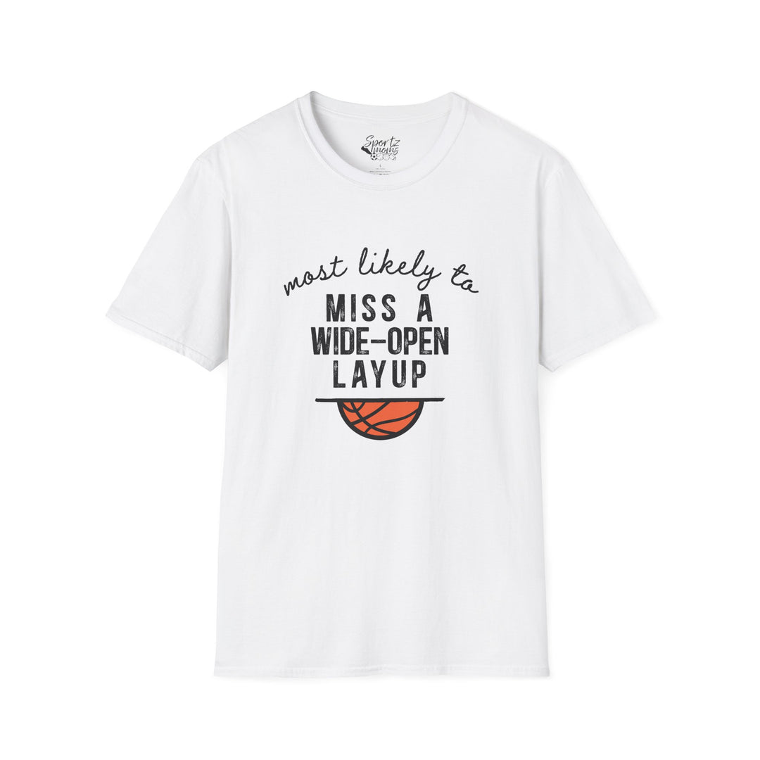Most Likely To Basketball Adult Unisex T-Shirt