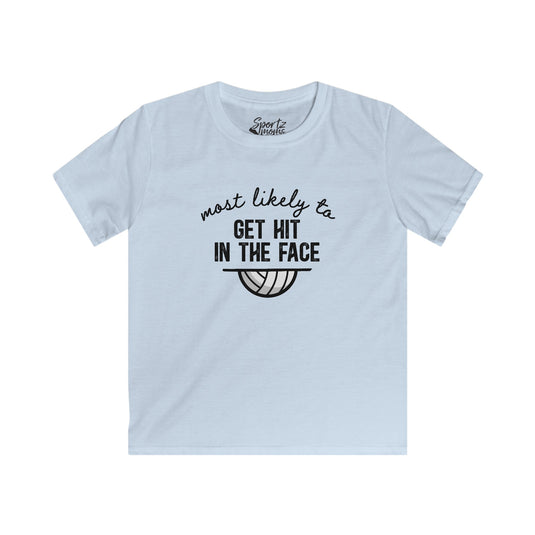 Most Likely To Volleyball Youth Unisex Basic T-Shirt