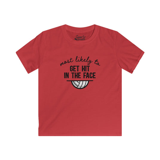 Most Likely To Volleyball Youth Unisex Basic T-Shirt