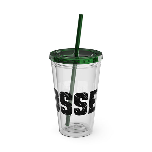 Lacrosse 16 oz Sunsplash Tumbler with Straw