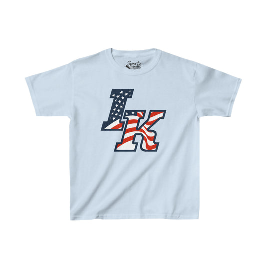 Iron Knights Youth Basic Tshirt - w/Flag Logo Only