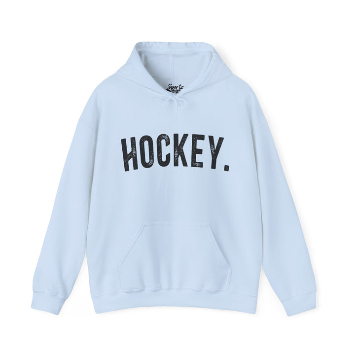 Rustic Design Hockey Adult Unisex Hooded Sweatshirt