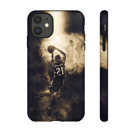 Custom Picture Tough Phone Case - Smoke Effect