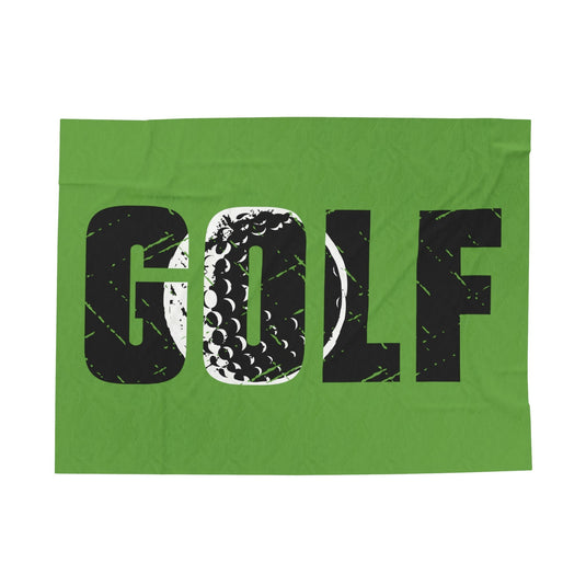 Golf Plush Blanket