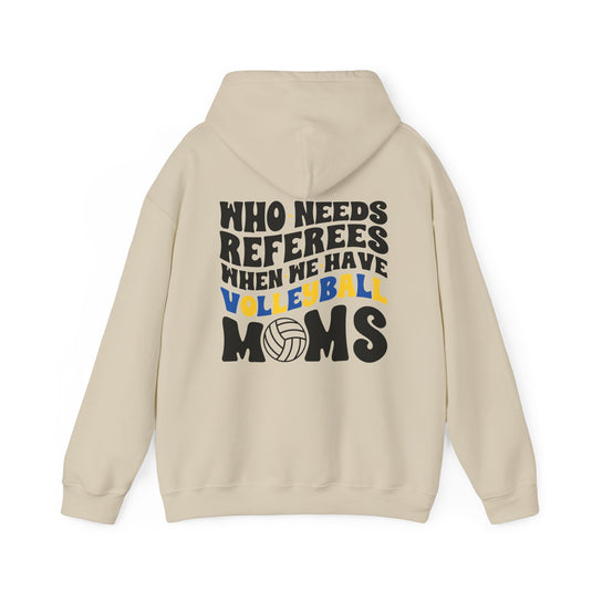 Who Needs Referees Volleyball Unisex Adult Basic Hooded Sweatshirt