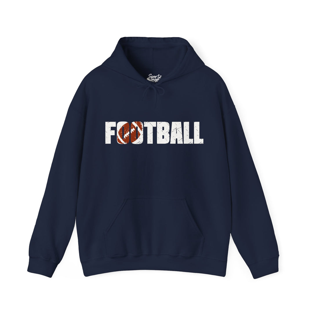 Football Adult Unisex Hooded Sweatshirt