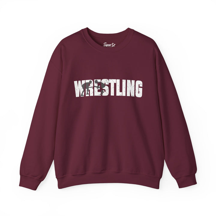 Wrestling Adult Unisex Crewneck Sweatshirt