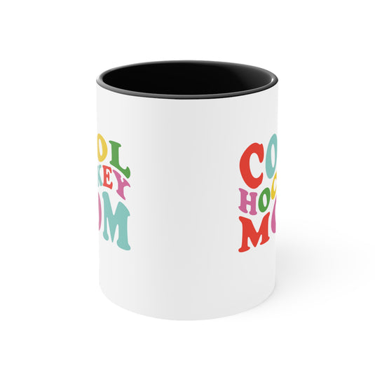 Cool Hockey Mom 11oz Accent Mug