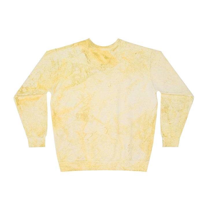 Rustic Design Baseball Adult Unisex Color Blast Crewneck Sweatshirt