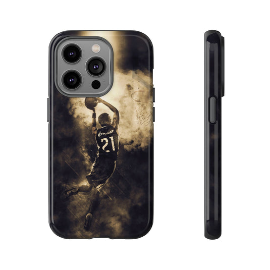 Custom Picture Tough Phone Case - Smoke Effect