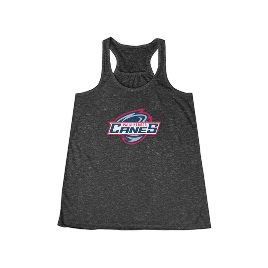 Palm Harbor Lady Canes Women's Flowy Racerback Tank