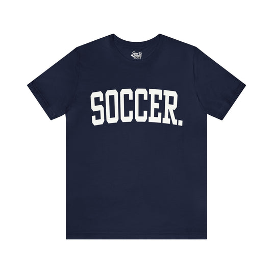 Tall Design Soccer Adult Unisex Mid-Level T-Shirt