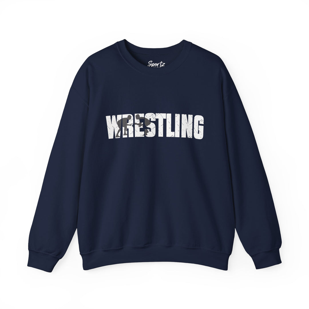 Wrestling Adult Unisex Crewneck Sweatshirt
