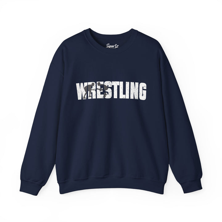 Wrestling Adult Unisex Crewneck Sweatshirt