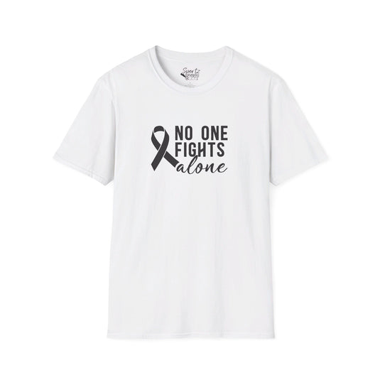 No One Fights Alone Adult Unisex Basic T-Shirt