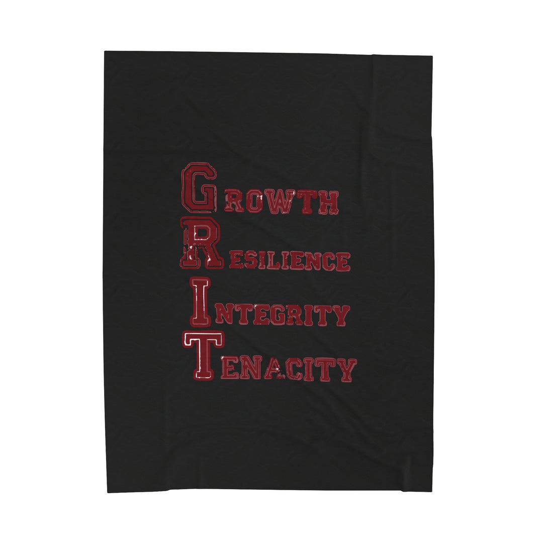 Southern Grit Velveteen Plush Blanket