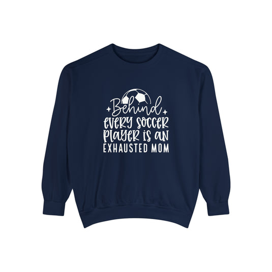 Behind Every Soccer Player Adult Unisex Premium Crewneck Sweatshirt