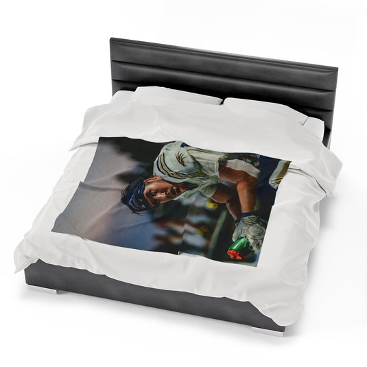 Offside Sports Photography Velveteen Plush Blanket