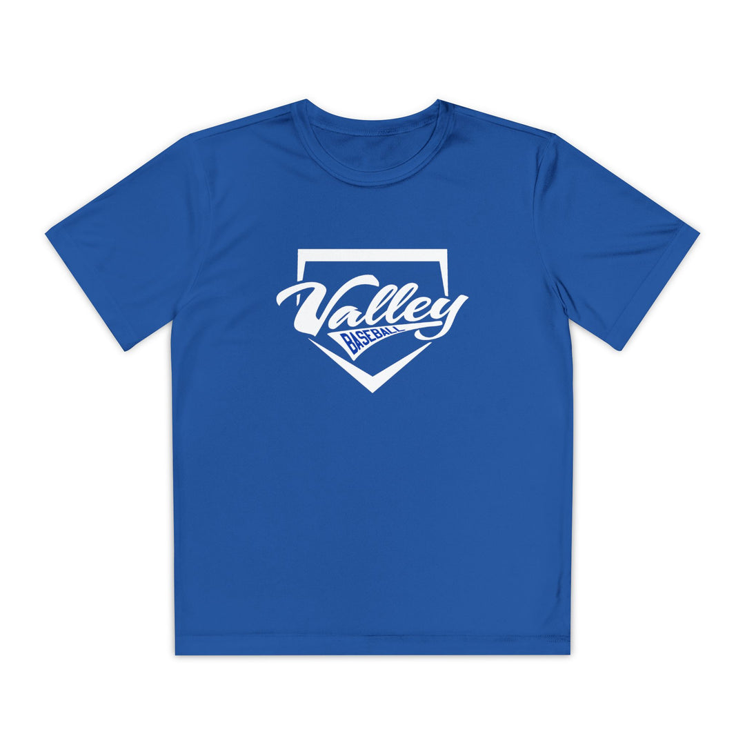 Valley Little League Baseball Unisex Youth Short Sleeve Competitor Moisture Wicking T-Shirt