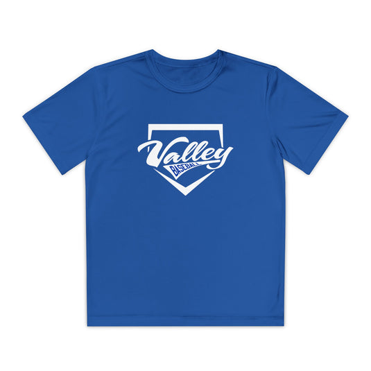 Valley Little League Baseball Unisex Youth Short Sleeve Competitor Moisture Wicking T-Shirt