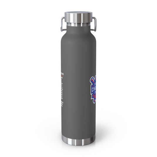 Valley Little League Copper Vacuum Insulated Bottle 22oz - District Champions
