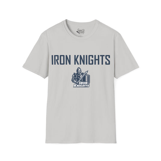 Iron Knights Basic Adult Unisex T-Shirt w/Knight Design, Name & Number on back