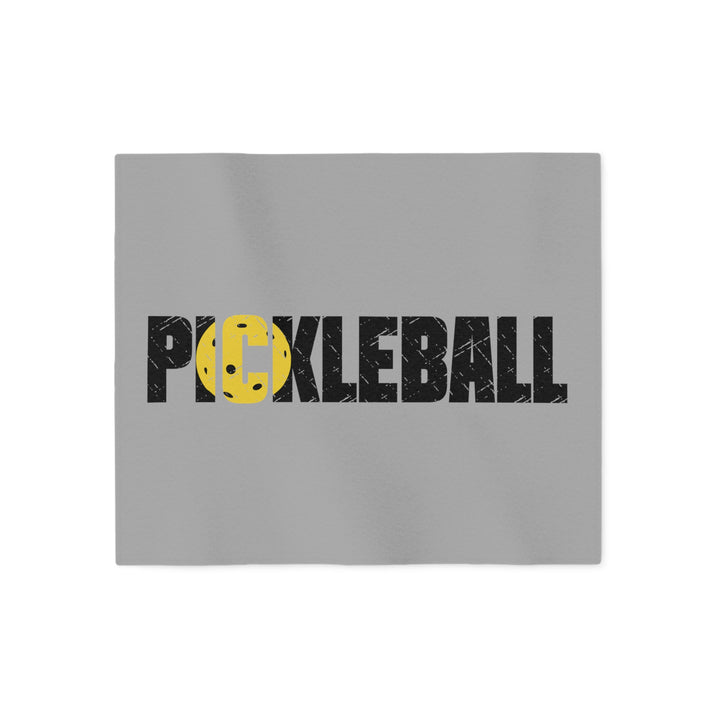 Pickleball Sweatshirt Blanket