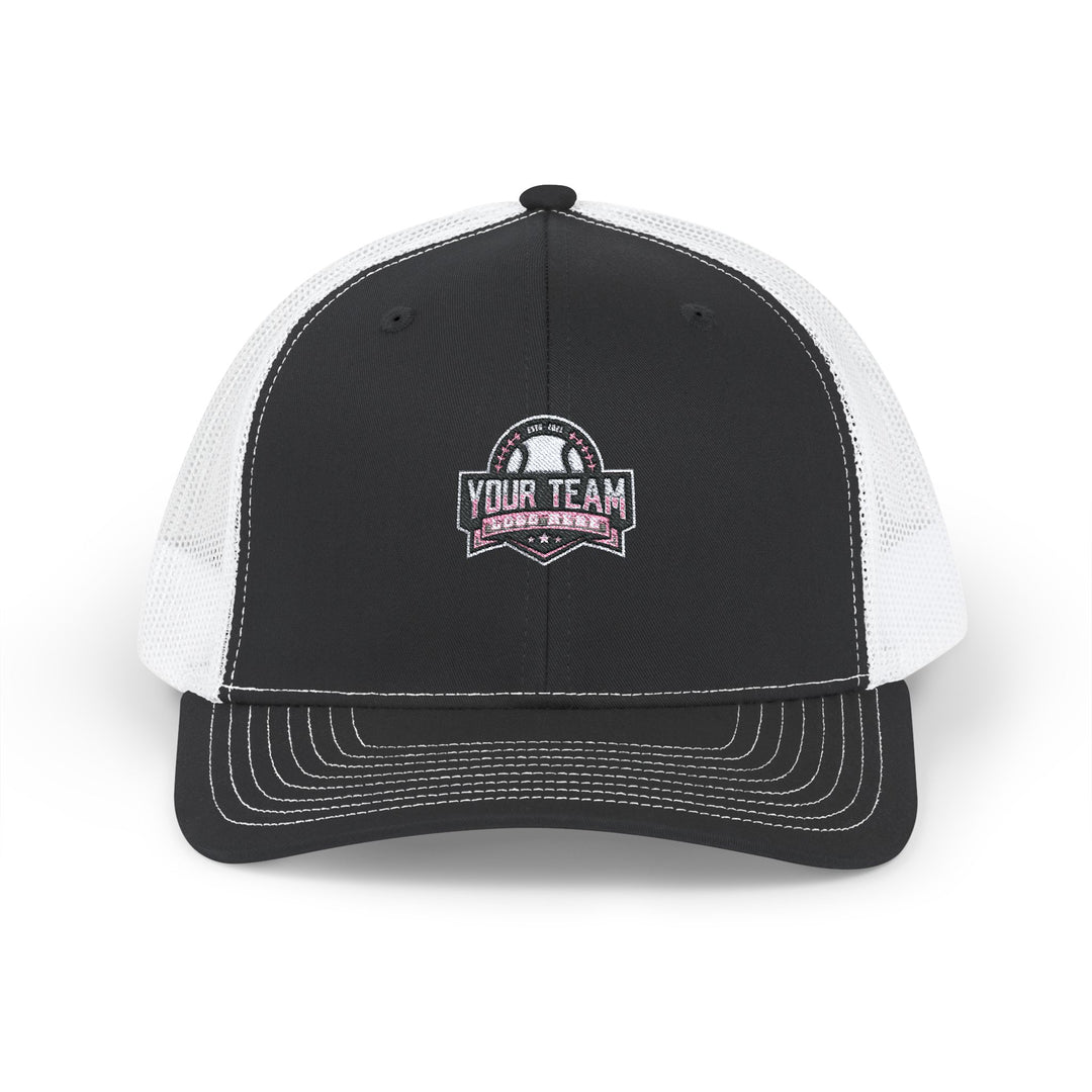 Snapback Embroidered Trucker Cap