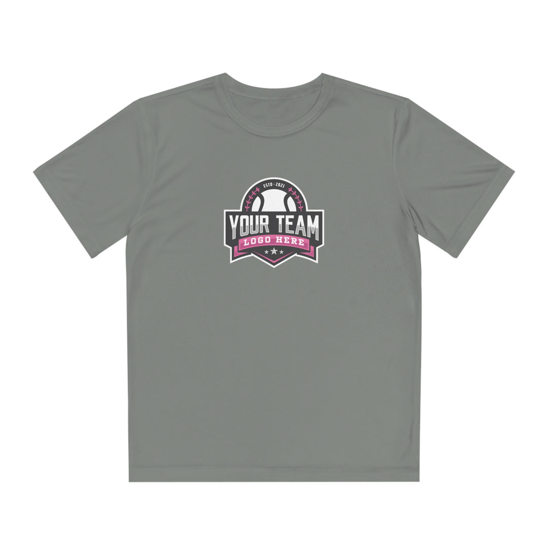 Unisex Youth Short Sleeve Competitor Moisture Wicking T-Shirt Color Options 1