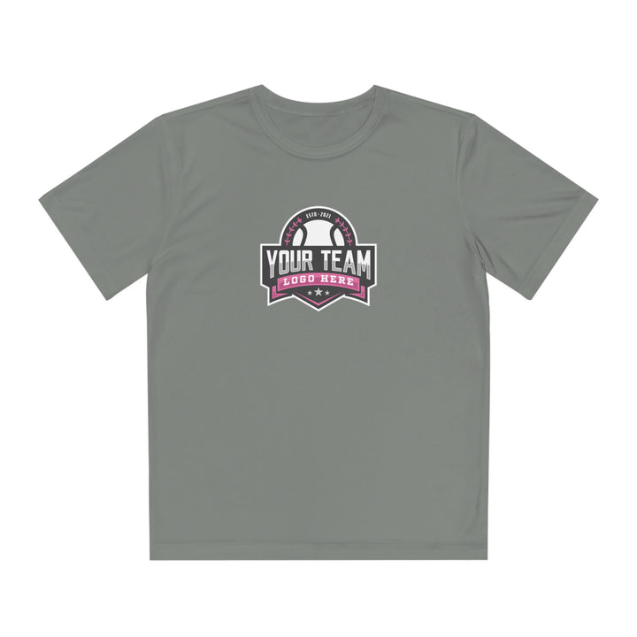 Unisex Youth Short Sleeve Competitor Moisture Wicking T-Shirt Color Options 1