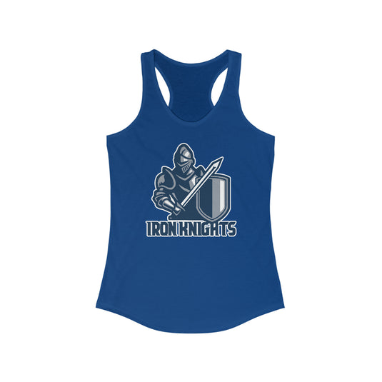 Iron Knights Women's Racerback Tank w/Knight Design