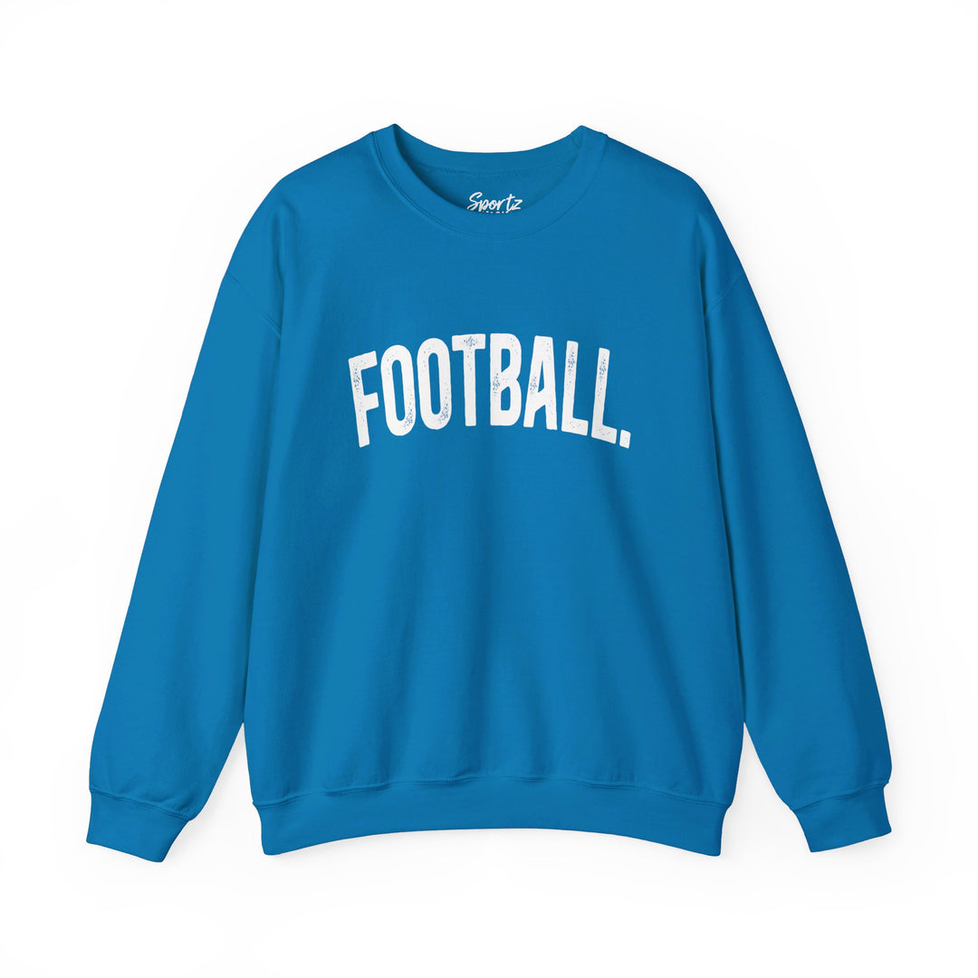 Rustic Design Football Adult Unisex Crewneck Sweatshirt
