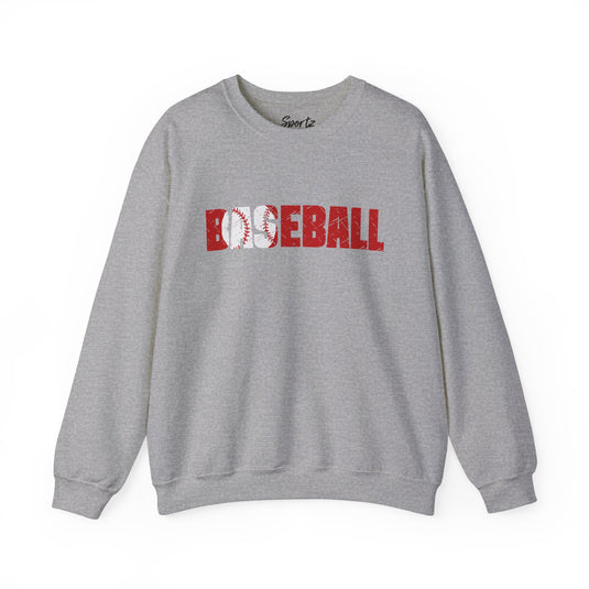 Baseball Adult Unisex Basic Crewneck Sweatshirt