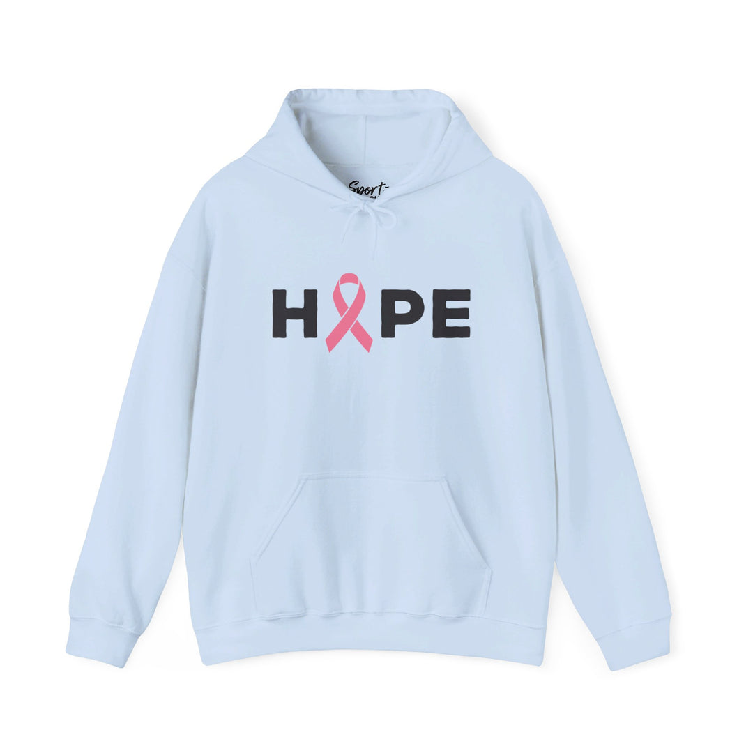 Hope Cancer Ribbon Adult Unisex Hooded Sweatshirt