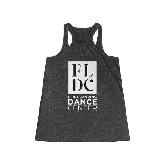 First Landing Dance Center Women's Flowy Racerback Tank